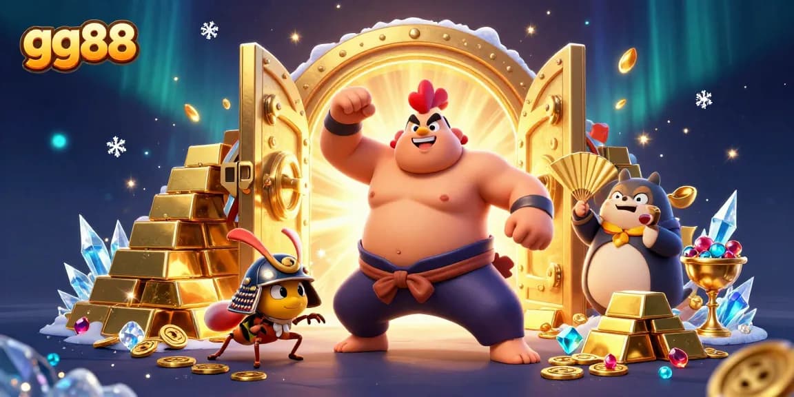 Engage with gg88, experiencing thrilling gambling adventures with entertaining characters and dazzling treasures.