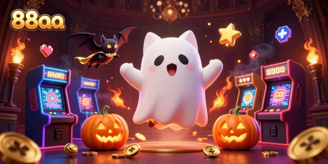 Experience thrilling gameplay at 88aa with spooky characters and casino excitement.