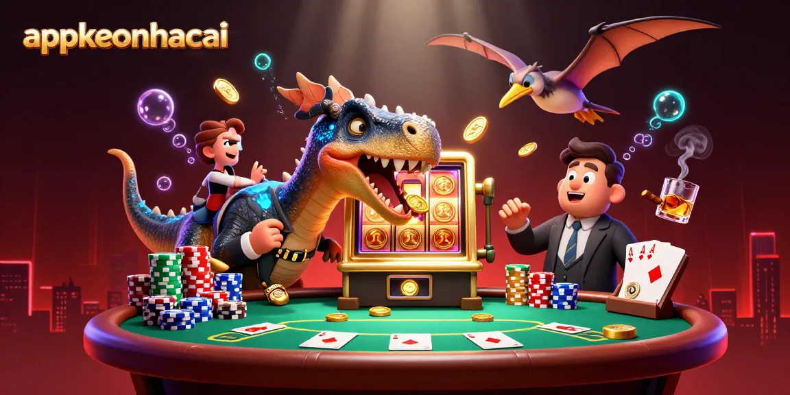 Experience thrilling excitement at appkeonhacai with vibrant games and a jackpot-winning scene full of action!