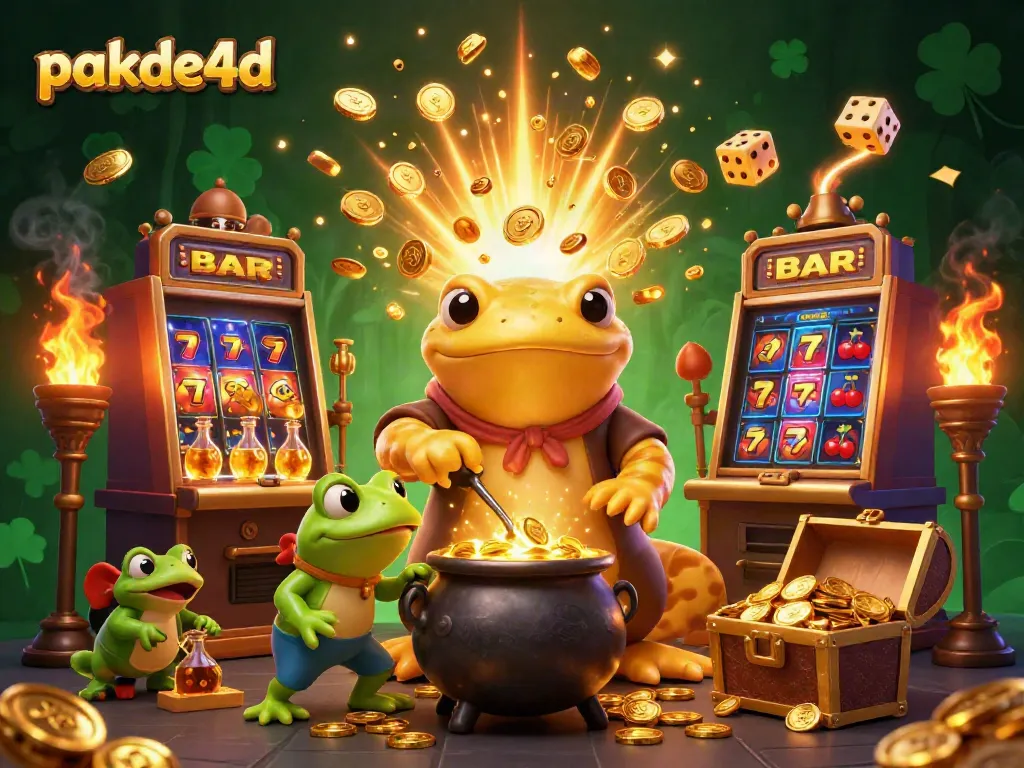 Discover winning strategies with pakde4d in this dynamic illustration of online casino excitement