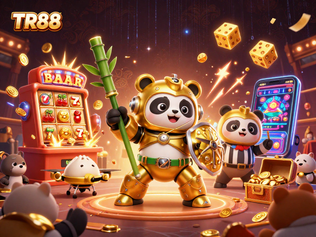 Engage with TR88's thrilling gaming experiences featuring dynamic 3D casino and jackpot action.