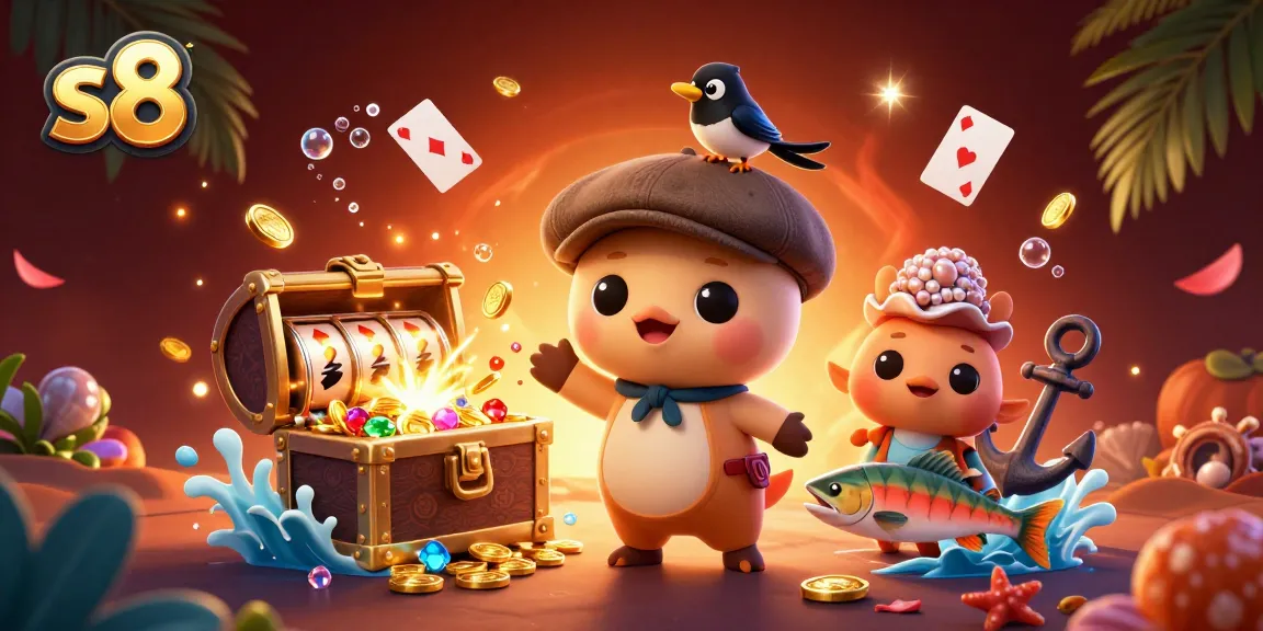 Spin winning slots with s8 while exploring a vibrant underwater casino scene.