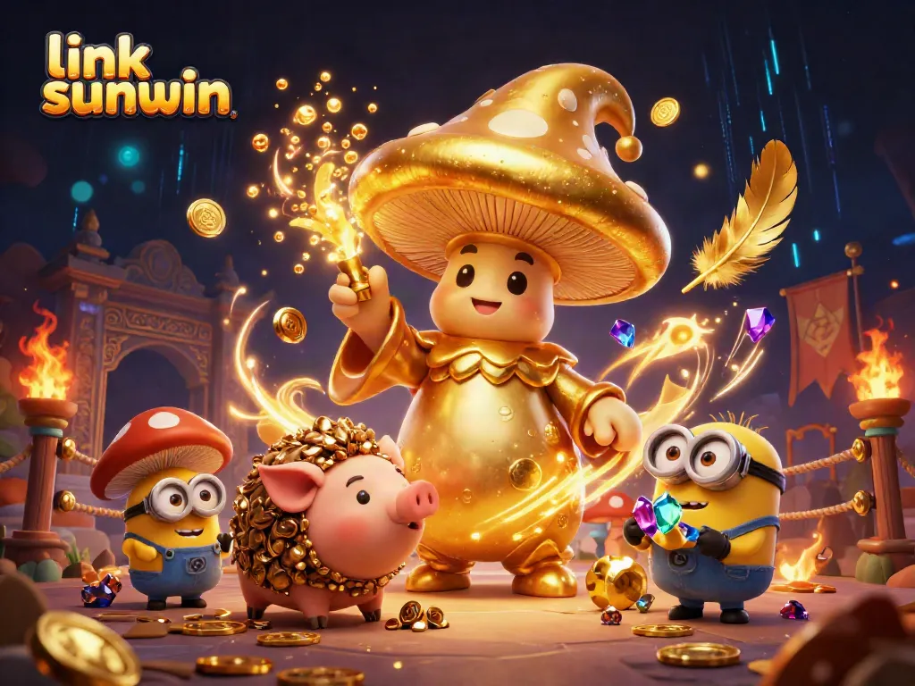 Experience dynamic gameplay with the link sunwin at your fingertips featuring 3D avatars and thematic elements.