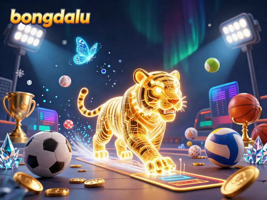 Experience the thrill of sports betting with bongdalu's vibrant casino showdown featuring dynamic sports elements.