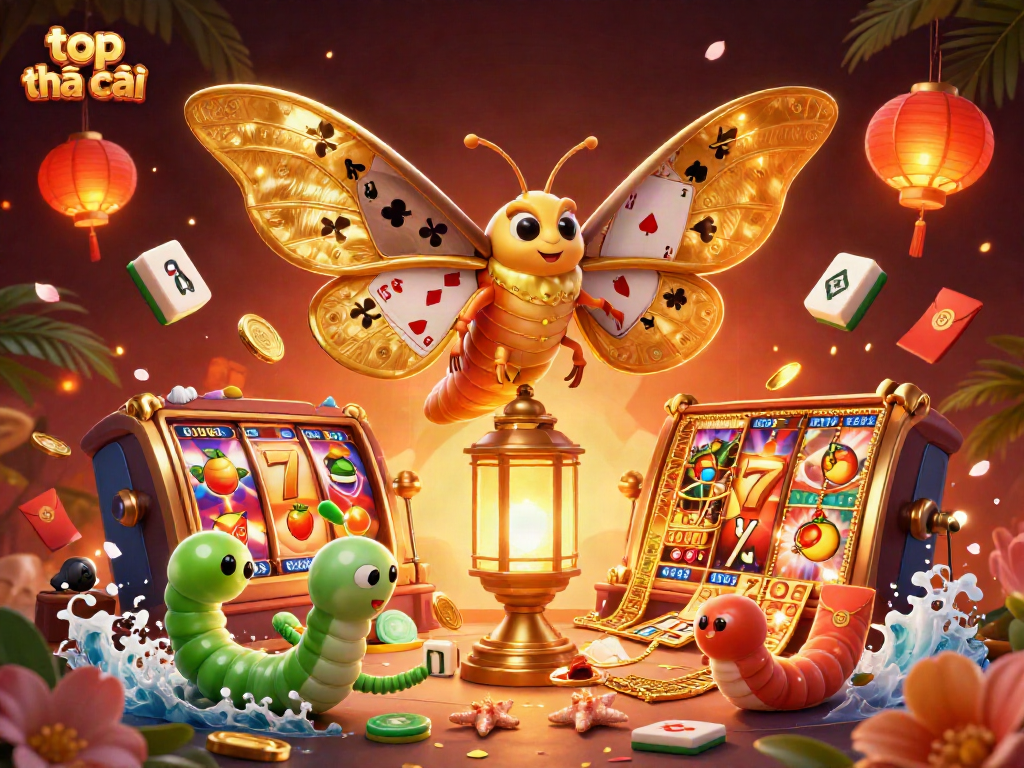Experience the vibrant world of top nhà cái with stunning casino imagery and dynamic elements.