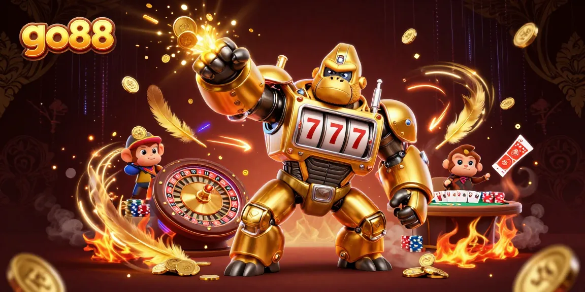 Engage with go88's vibrant casino atmosphere full of action and excitement.