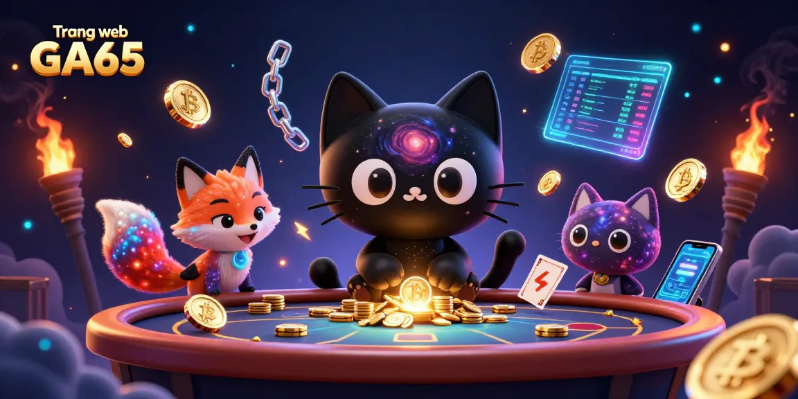 Experience the thrill of Trang web GA65 with a dynamic cosmic casino scene.