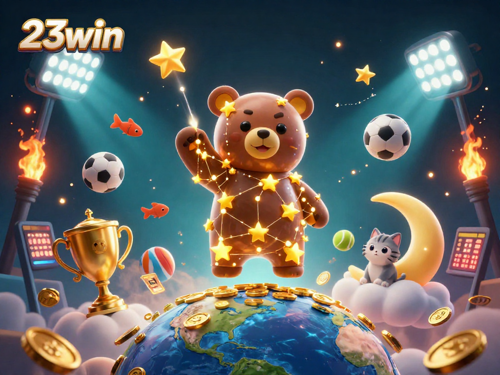 23win offers thrilling gaming experiences with dynamic sports elements and vibrant 3D visuals.