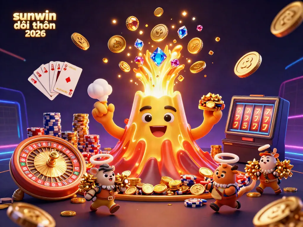 Experience thrilling gameplay with sunwin đổi thưởng 2026, featuring vibrant characters and exciting casino elements.