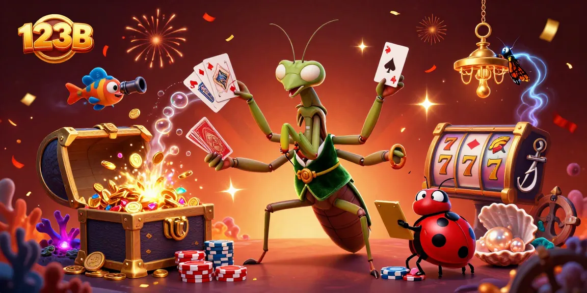 Engage with exhilarating gameplay at 123B featuring dynamic casino elements and vibrant characters.
