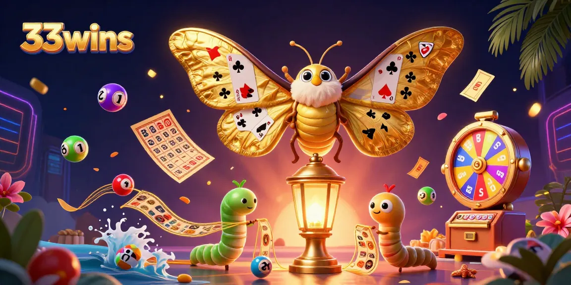 Engage with 33wins through a thriving casino scene of vibrant games and colorful elements.