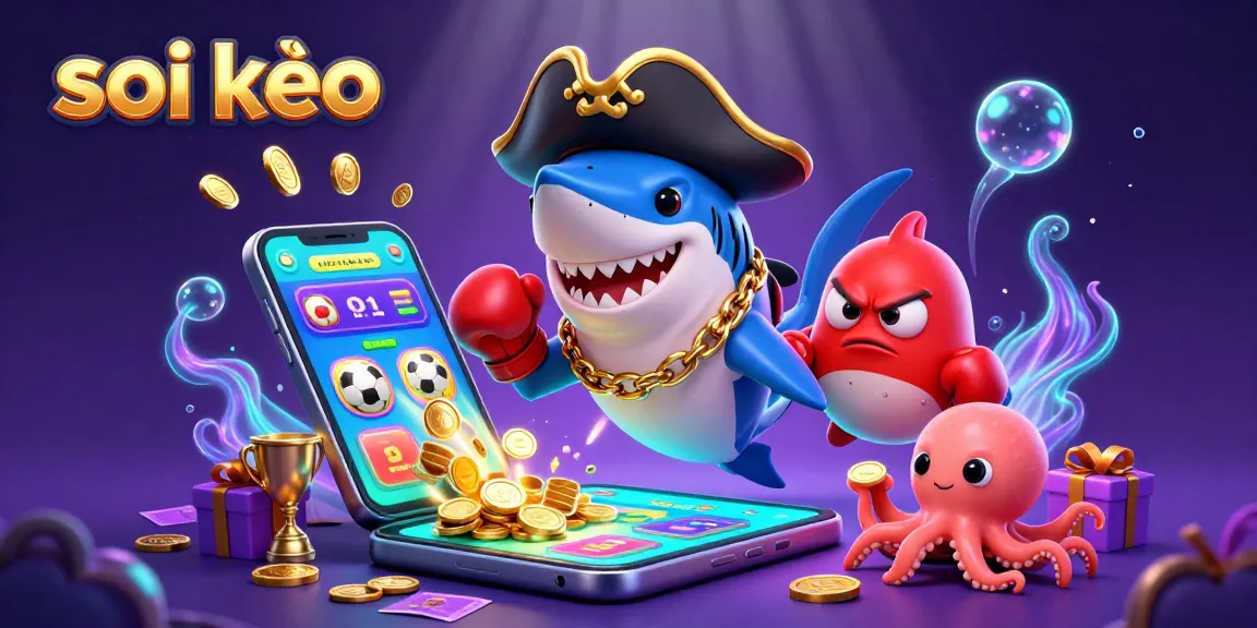 Experience the thrill of soi kèo sports betting with energetic characters and dynamic game elements